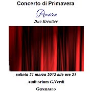 Concerto di Primavera: Moviemusic Amadeus - Duo Kreutzer