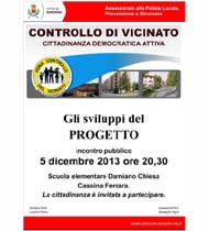 Controllo di vicinato - Cittadinanza democratica attiva  Comune di Saronno