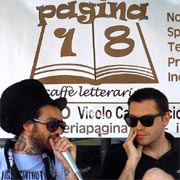 Libreria Pagina 18 "Gangsta a Milano. Chi sbaglia paga" il libro di Andrea Napoli con Vacca Voodoo Libreria Caffè letterario Pagina 