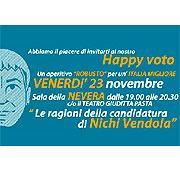 Primarie 2012 Happy voto  Dario P. Accurso Liotta / Saronnese per 