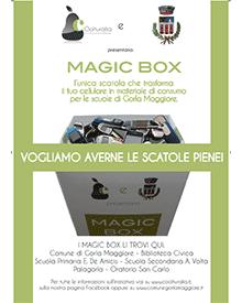 Magic box - trasforma il tuo cellulare in materiale di consumo per le scuole di Gorla Maggiore Comune di Gorla Maggiore