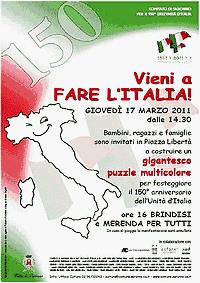 Celebrazione del 150° anniversario dell'unità d'italia Comune di Saronno