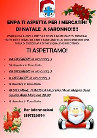 Mercatini di Natale a Saronno: Appuntamenti con l'ENPA ENPA - Ente Nazionale Protezione 