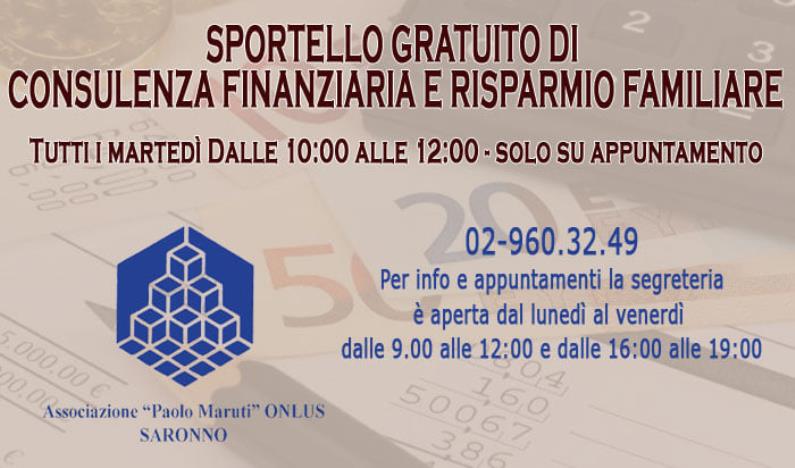 Sportelli Solidarietà Associazione Paolo Maruti Onlus